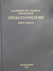 Alfred Brunner - Die Eingriffe an der Brust und in der Brusthöhle VI/1. [antikvár]