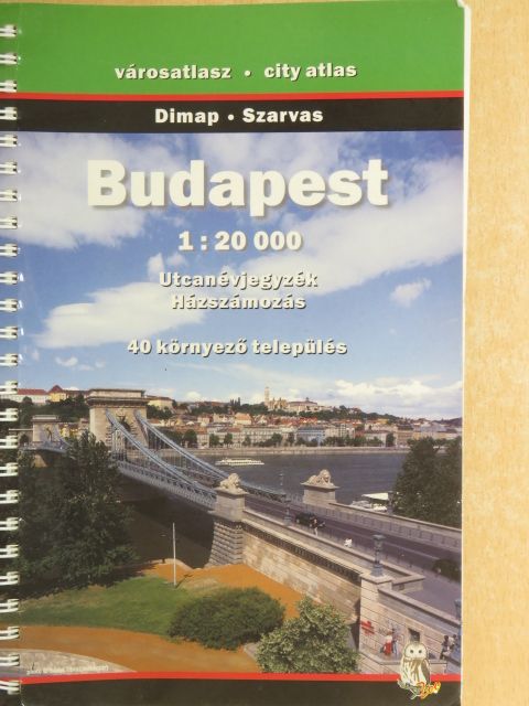 Ács Ferenc - Budapest városatlasz [antikvár]