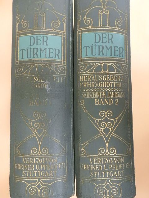 Joseph Conrad - Der Türmer 1913-1914. Oktober-September I-II. (gótbetűs) [antikvár]