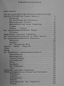Dr. Horváth Ferenc - Die naturwerte des erholungsdistriktes am plattensee [antikvár]
