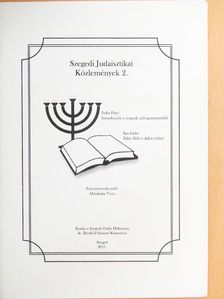Fodor Péter - Szegedi Judaisztikai Közlemények 2. [antikvár]