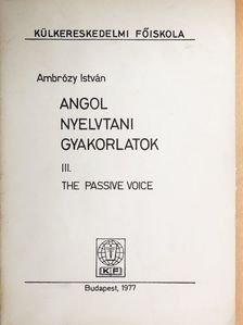 Ambrózy István - Angol nyelvtani gyakorlatok III. [antikvár]