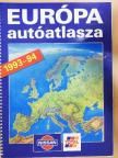 Európa autóatlasza 1993-94 [antikvár]