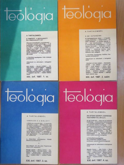 André Frossard - Teológia 1987/1-4. [antikvár]