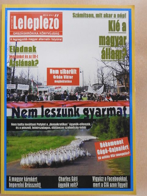 Bíró Zoltán - Leleplező 2012/1 [antikvár]