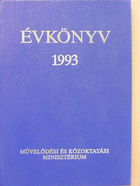 Évkönyv 1993 [antikvár]