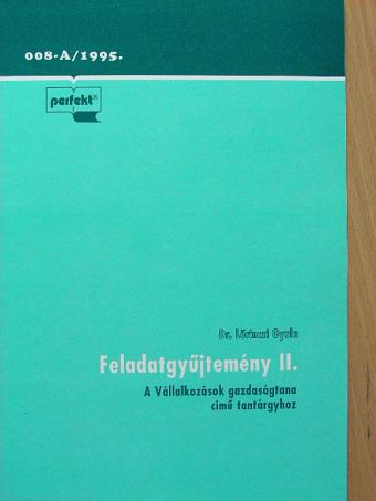 Dr. Lőrinczy Gyula - Feladatgyűjtemény II. [antikvár]