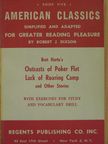 Bret Harte - Outcasts of Poker Flat/Luck of Roaring Camp and other stories [antikvár]