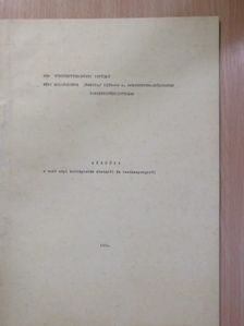 Kérdőív a volt népi kollégisták életéről és tevékenységéről [antikvár]