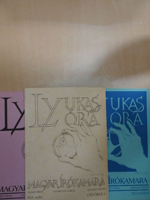 Bertha Bulcsu - Lyukasóra 1992. október-december [antikvár]