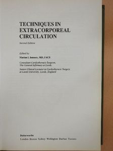 Brian G. Barratt-Boyes - Techniques in Extracorporeal Circulation [antikvár]