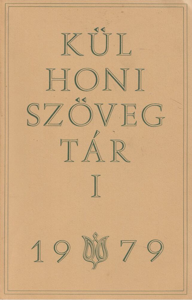 Bikich Gábor - Külhoni szövegtár I. [antikvár]