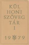 Bikich Gábor - Külhoni szövegtár I. [antikvár]