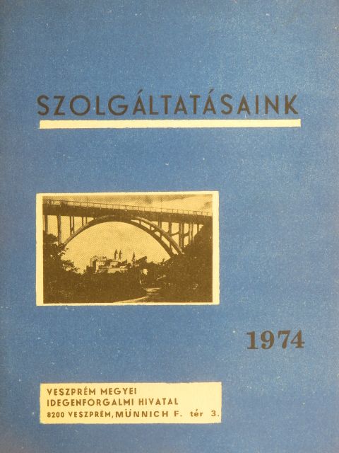 Szolgáltatásaink 1974 [antikvár]