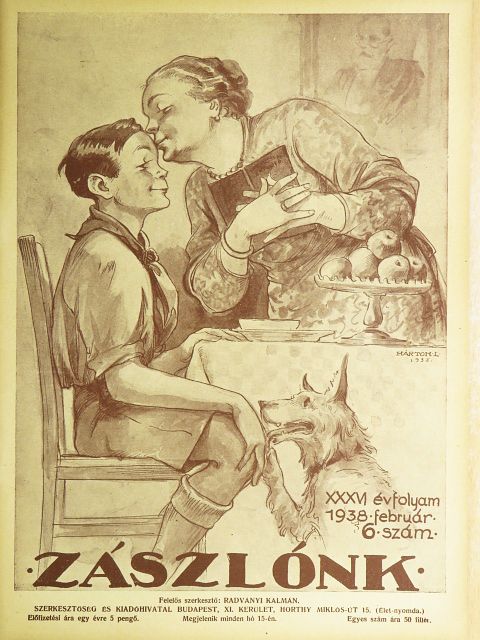 Dobó Sándor - Zászlónk 1938. február [antikvár]