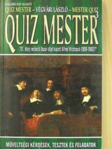 Végvári László - Quiz mester - Mesterquiz 3. [antikvár]