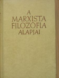 G. J. Glezerman - A marxista filozófia alapjai [antikvár]