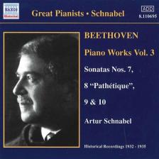 BEETHOVEN - PIANO WORKS VOL.3 - SONATAS NO.7,8,9,10 CD