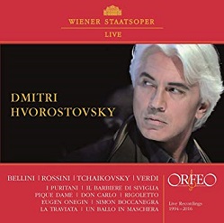 BELLINI ROSSINI TCHAIKOVSKY VERDI - LIVE RECORINGS 1994-2016 CD HVOROSTOVSKY