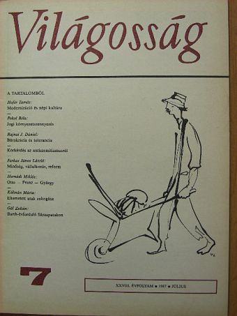 Farkas János László - Világosság 1987. július [antikvár]