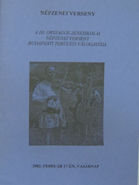 Népzenei verseny [antikvár]