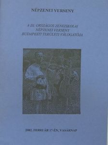 Népzenei verseny [antikvár]