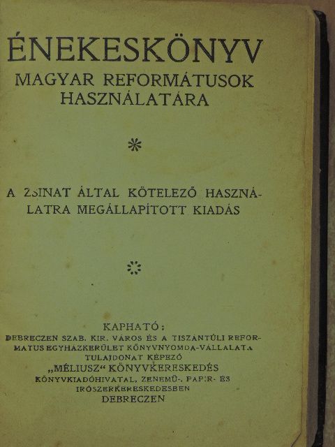 Énekeskönyv [antikvár]
