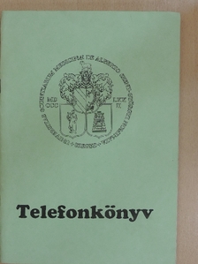 Szent-Györgyi Albert Orvostudományi Egyetem telefonkönyv 1998 [antikvár]