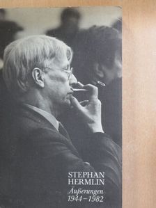 Stephan Hermlin - Äußerungen 1944-1982 [antikvár]