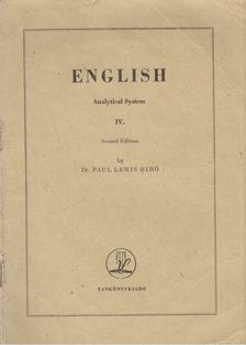 Bíró Lajos Pál - English IV. [antikvár]