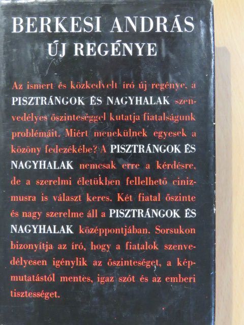 Berkesi András - Pisztrángok és nagyhalak (dedikált példány) [antikvár]