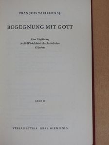 Francois Varillon Sj. - Begegnung mit Gott II. (töredék) [antikvár]