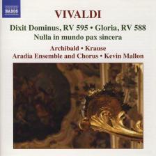 Vivaldi - DIXIT DOMINUS,RV 595 - GLORIA,RV 588 CD