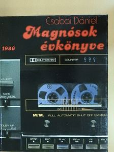 Csabai Dániel - Magnósok évkönyve 1986 [antikvár]