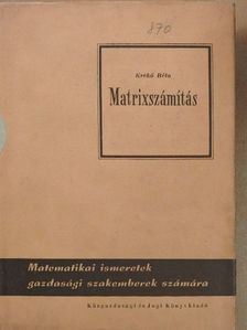 Krekó Béla - Mátrixszámítás [antikvár]
