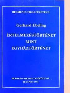 David Lerch - Értelmezéstörténet mint egyháztörténet [antikvár]