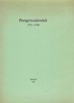 Hoffmann Gizella - Peregrinuslevelek 1711-1750 [antikvár]