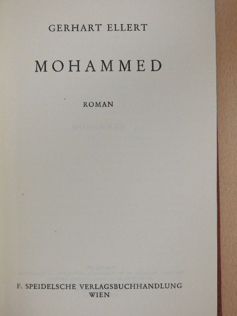 Gerhart Ellert - Mohammed [antikvár]