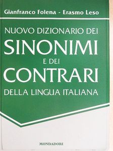 Nuovo Dizionario dei Sinonimi e dei Contrari della Lingua Italiana [antikvár]