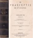 Hieronymus Noldin - Summa Theologiae Moralis II. - De Praeceptis Dei et Ecclesiae [antikvár]