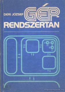 Déri József - Géprendszertan [antikvár]