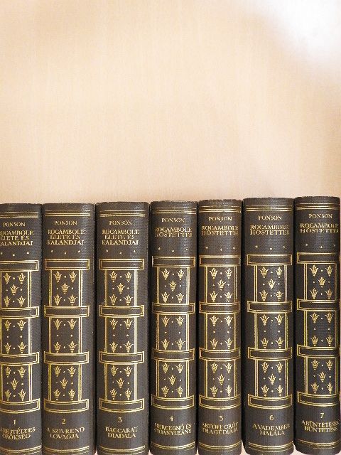 Dr. Jaulusz Ilona - Rocambole élete és kalandjai I-III./Rocambole hőstettei I-IV. [antikvár]