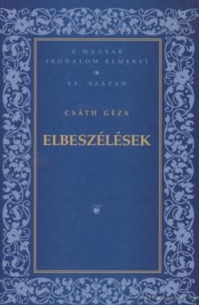 Csáth Géza - Elbeszélések [antikvár]