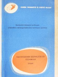 Dr. Pokrovenszki István - Raktárüzemek szervezése és technikája 3. füzet [antikvár]