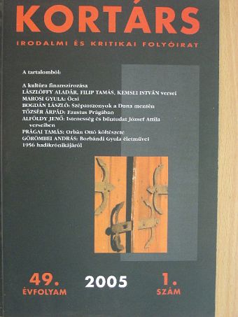 Alföldy Jenő - Kortárs 2005. január [antikvár]