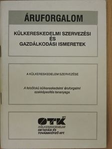Schubertné Dr. Halas Zsuzsa - Külkereskedelmi szervezési és gazdálkodási ismeretek [antikvár]