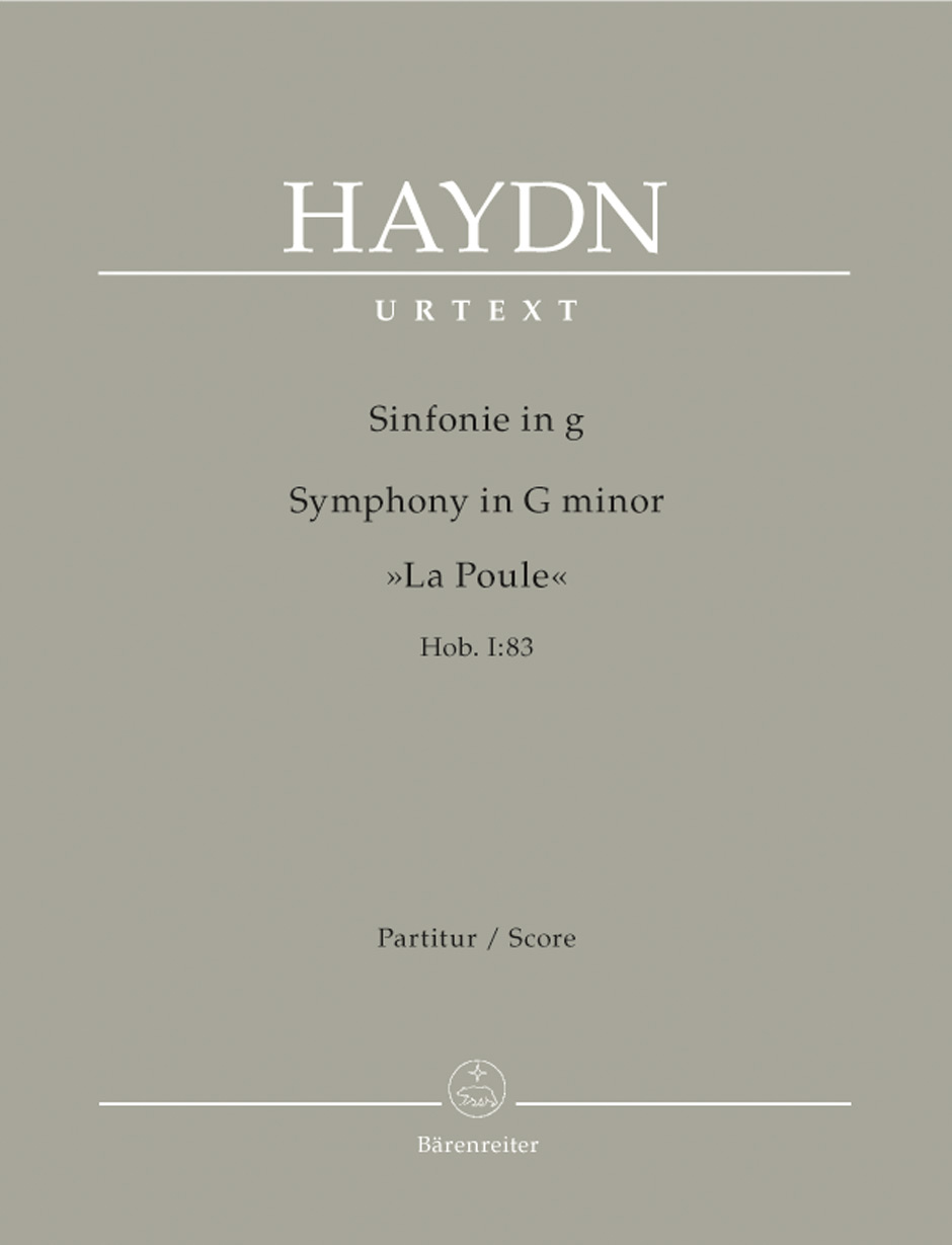 HAYDN JOSEPH - SINFONIE IN g "LA POULE" HOB.I:83 (HIROSHI NAKANO) PARTITUR