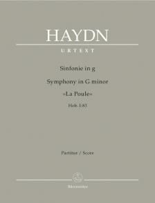 HAYDN JOSEPH - SINFONIE IN g "LA POULE" HOB.I:83 (HIROSHI NAKANO) PARTITUR