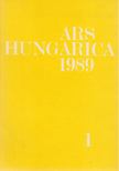 Ars Hungarica 1989/1 [antikvár]