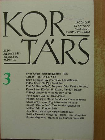 Ács Tibor - Kortárs 1990. március [antikvár]